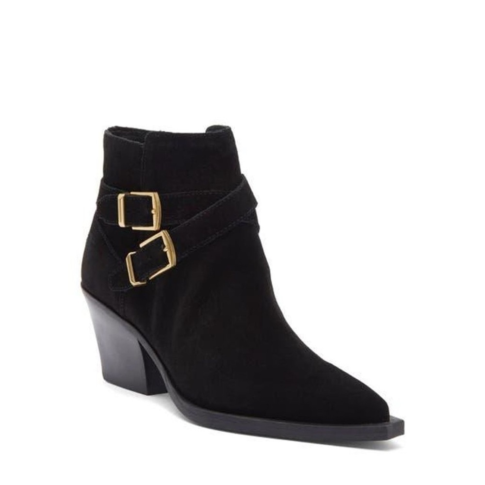 DOLCE VITA RAYNER SUEDE HEELED SUEDE BOOTIE